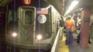 IND R40MR42R46 V Train  R160 E Train at Lexington Avenue53rd Street Station [upl. by Aroc199]