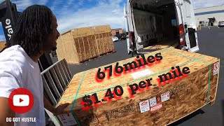 Cargo Van Expediting Freight From St George Utah To Burlingame Ca [upl. by Sebbie]