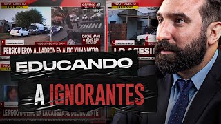 Francisco Oneto educa a ignorantes en TV [upl. by Ranjiv]