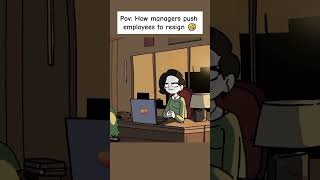 How managers push employees to resign 🤣 Therealveronika [upl. by Armahs]