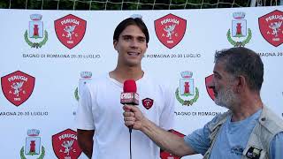 30072024 INTERVISTA POST PERUGIA FORLI AMICHEVOLE CON LUCA BACCHIN [upl. by Carmena]