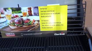 CHAR BROIL COMMERCIAL TRUINFRARED review [upl. by Atisusej368]