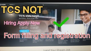 tcs nqt form filling 2024  registration  paid NQT  tcs hiring  tcshiring hiring tcspattern [upl. by Iramo]