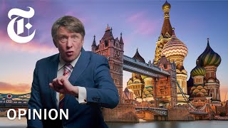 Jonathan Pie How Putin Weaponized London’s Greed  NYT Opinion [upl. by Saalocin]