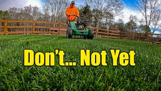 When to Aerate Your Lawn Spring 2024 [upl. by Leverick]