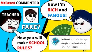 When a Gamer gets a Comment from MrBeast [upl. by Glarum]