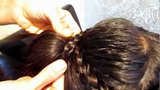 Wrap around ponytail  Tutorial ♥ By UG Beauty Tips [upl. by Htebazie169]