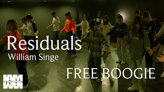 Residuals  William Singe  Choreograph  FREE BOOGIE [upl. by Ahsocin842]