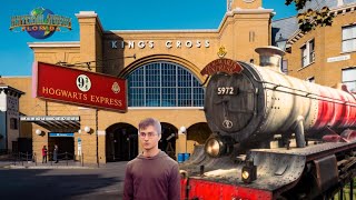 Hogwarts Express Kings Cross Station at Universal Orlando [upl. by Arbma]