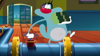 Oggy and the Cockroaches  Oggy gets rich S07E03 BEST CARTOON COLLECTION  New Episodes in HD [upl. by Ellenahc882]