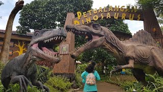 Dinosaurus TRex Taman Legenda Keong Mas  TMII [upl. by Notselrahc932]