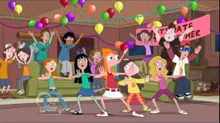 Phineas és Ferb  Candace party HD magyar változat [upl. by Lippold]