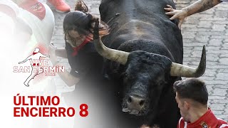 ÚLTIMO ENCIERRO de San Fermín 2023  Toros de Miura [upl. by Hosfmann]