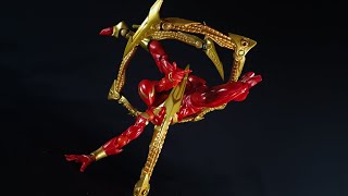 Revoltech Iron Spider Bootleg Review [upl. by Meggs]