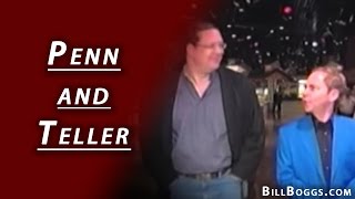 Magicians Penn amp Teller Interview with Bill Boggs [upl. by Dareg]