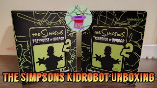 The Simpsons Kidrobot Blind Box Unboxing [upl. by Nottage]