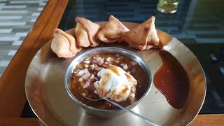 SRIMATI ji ne banaye Chole Samose  dailyvlog [upl. by Wymore148]