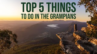 Top 5 Things To Do in The Grampians Halls Gap Area [upl. by Nodlehs356]