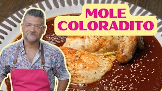 Rick Martínezs Mole Coloradito  Introduction to Mexican Cooking  Food Network [upl. by Castera284]