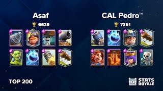 Asaf vs CAL Pedro™️ TOP 200 [upl. by Kamat]