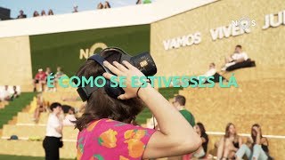 NOS Alive o primeiro festival 5G em Portugal  5G da NOS [upl. by Baldridge399]