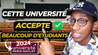 Comment postuler facilement à luniversité Paris Saclay  avoir une admission [upl. by Lodnar952]