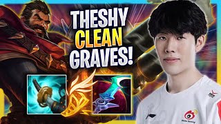 THESHY IS SUPER CLEAN WITH GRAVES  WBG TheShy Plays Graves TOP vs Jayce  Season 2023 [upl. by Leandre887]