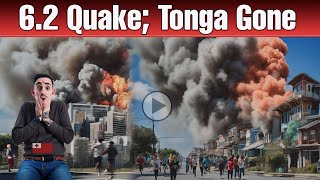 Tonga earthquake today  Thousands of building were damage earthquakes 2024 [upl. by Miah]