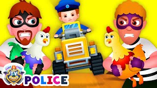 The Super Hens  Narrative Story  ChuChu TV Police Fun Cartoons for Kids [upl. by Annaeg]