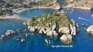 Sycylia 2022 Drone 4K Katania Syracuse Taormina Etna [upl. by Menken399]