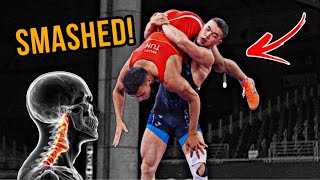 When wrestlers go crazy  Greatest throws of all time [upl. by Tallbot]