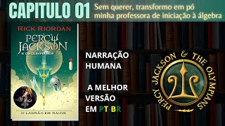 Percy Jackson🔱O Ladrão de Raios  CAPITULO 01 Audiolivro em PTBR [upl. by Frulla]