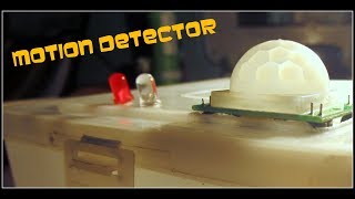 How to make a Motion Detector at home  DIY  Arduino Nano PIR sensor [upl. by Gnuh]