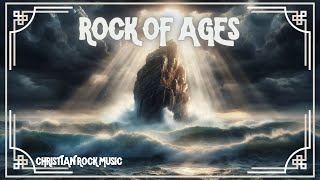 Rock of Ages Song Lyrics in Description  Christian Rock Music Audio [upl. by Ylrebmek720]