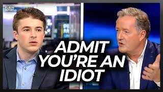 Piers Morgan Humiliates Guest Who Stood By Biden Till the End [upl. by Aivuy]