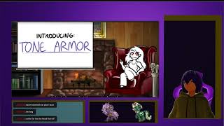 Trope Talk Tone Armor Overly Sarcastic Productions VTuber Reaction [upl. by Kalasky]