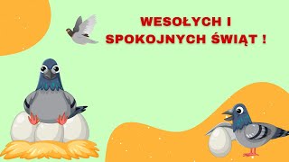 🥚 Spokojnych i Wesołych Świąt dla Ciebie Twojej Rodziny I Twoich Gołębi Pocztowych 🕊️🥚 [upl. by Ashil]