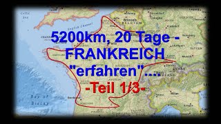 Frankreich 2024  Teil13  Start mit Hindernissen durch die Normandie [upl. by Vilhelmina]