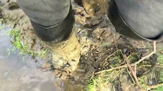 Zara High Heeled Leather Boots over The Knee in The Creek and Mud III [upl. by Nahrut]