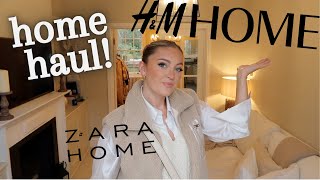 HOMEWARE HAUL HOME UPDATES \ HampM  ZARA  ANTROPOLOGIE amp MORE [upl. by Nanis]