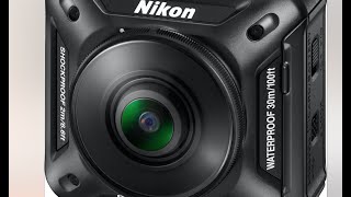 Nikon Keymission 360 Action Camera Preview [upl. by Nomolos]