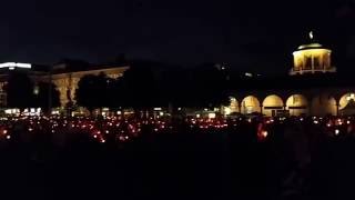 Deutscher Evangelischer Kirchentag 2015 Stuttgart Abendsegen Schlossplatz Stuttgart 05062015 [upl. by Imaon]