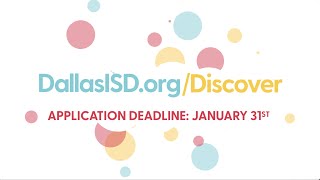 Dallas ISD Application Campaign 2022 Promo English [upl. by Salinas]