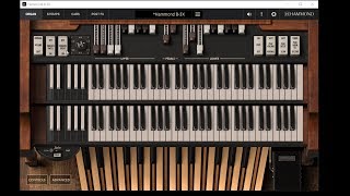 IK Multimedia Hammond B3X Virtual Organ Demo [upl. by Calvano933]