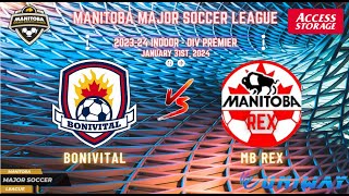 January 31st WSF Div Premier Bonivital vs MB Rex [upl. by Nosnehpets]