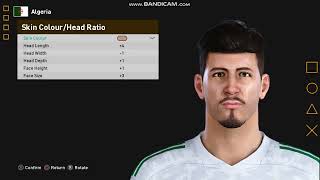 PES 2021 How to create Baghdad Bounedjah 🇩🇿 AlSadd SC [upl. by Halle]