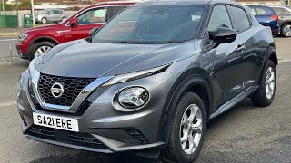 Nissan Juke 10 DIGT NConnecta DCT Auto Euro 6 ss 5dr 2021 21 PetrolAutomaticGrey CarULEZ [upl. by Ocana983]