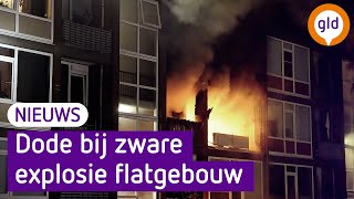 Dode door explosie en brand in flat Ede [upl. by Heloise]