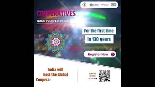 For the first time in 130 years India will host the Global Cooperative Conference news [upl. by Liebowitz993]