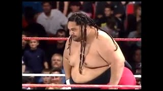 Yokozuna versus cousin Rikishi [upl. by Adnopoz238]